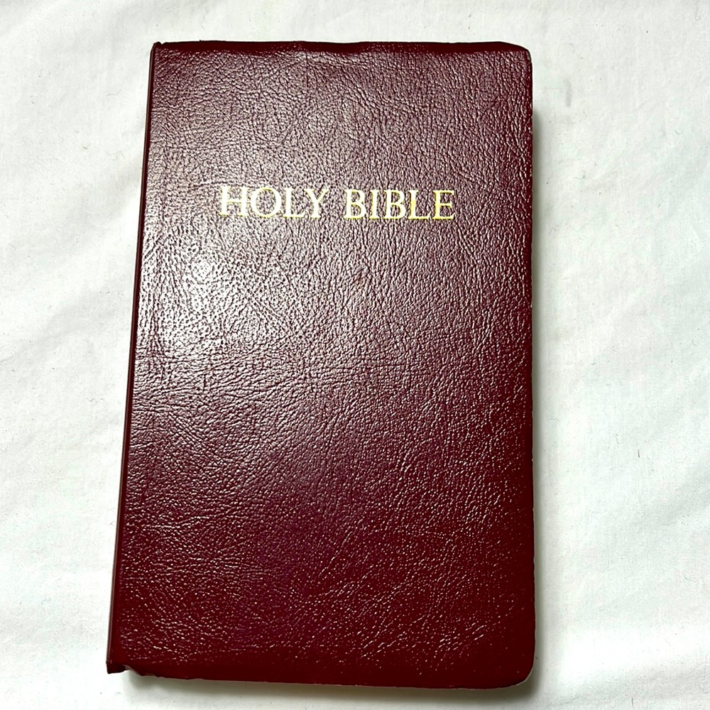 Holy Bible King James Version Hendrickson well used